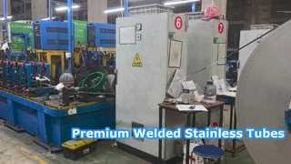 Tubo inossidabile saldato TP304, TP316, S32205